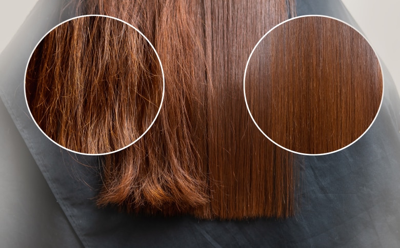 Hair straightening